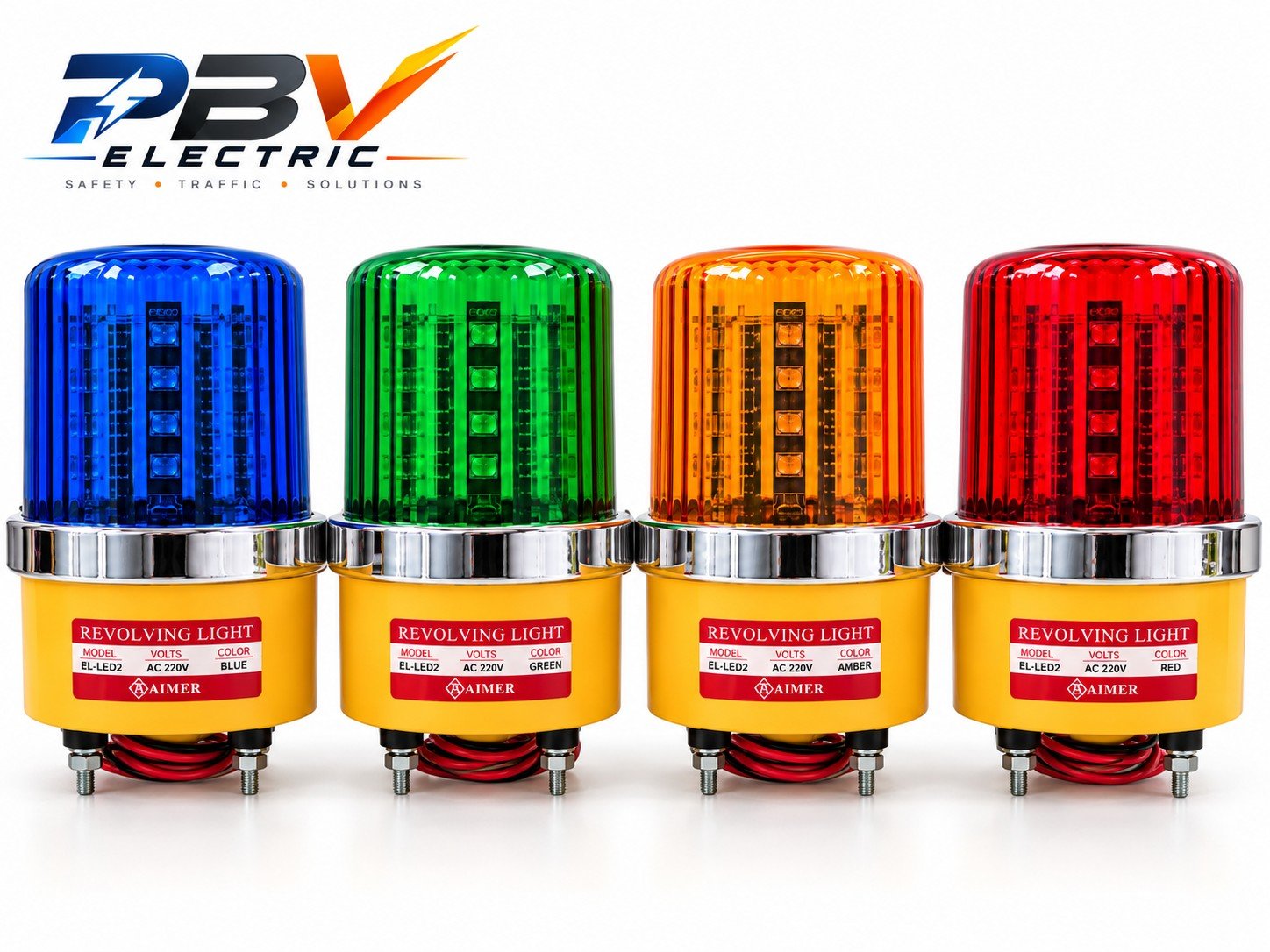 ไฟหมุน EL-LED2 รวมสีสินค้า